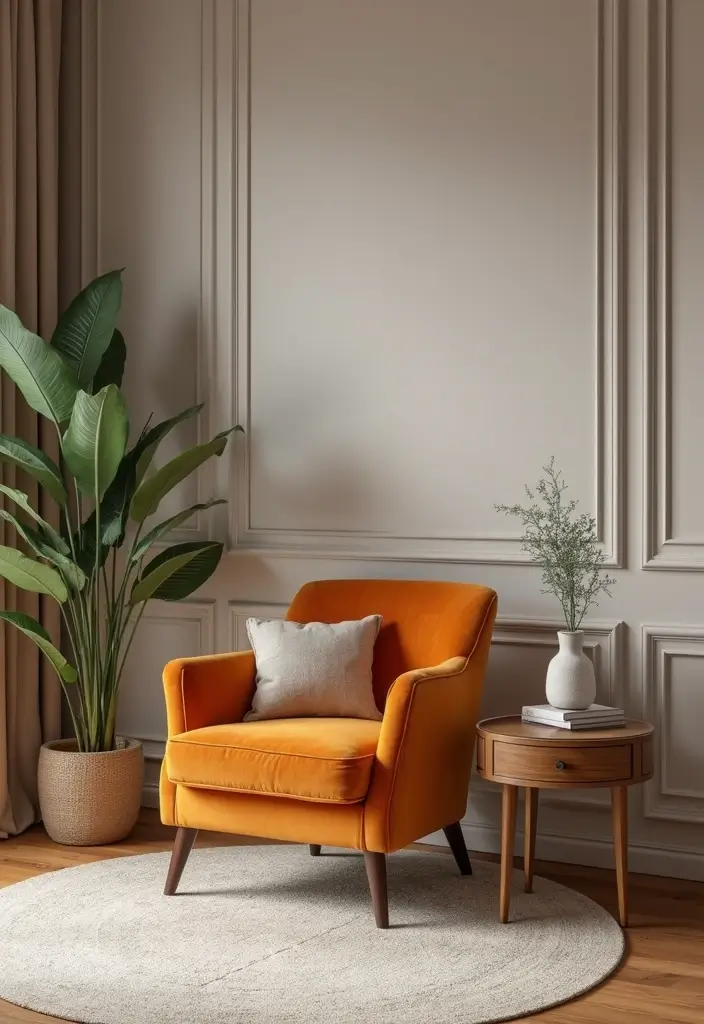 27 Glam Living Room Ideas That Feel Luxurious and Chic - 16. Unique Accent Chairs