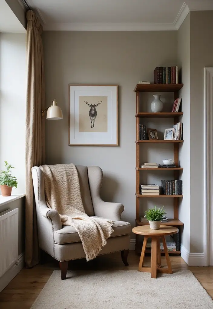 27 Glam Living Room Ideas That Feel Luxurious and Chic - 25. Create a Cozy Nook