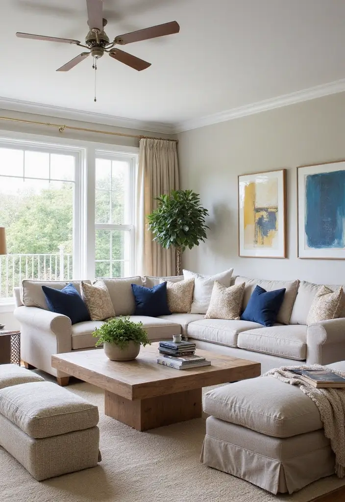 27 Glam Living Room Ideas That Feel Luxurious and Chic - 7. Elegant Color Schemes