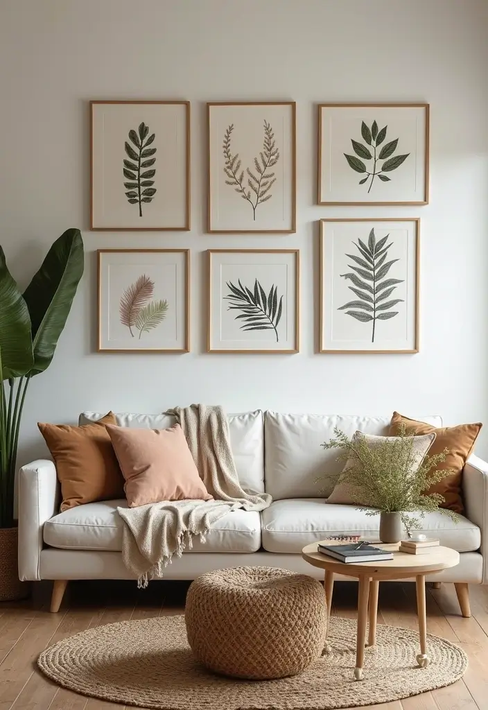 27 Living Room Art Ideas That Add Color and Personality - 8. Creative DIY Art Projects