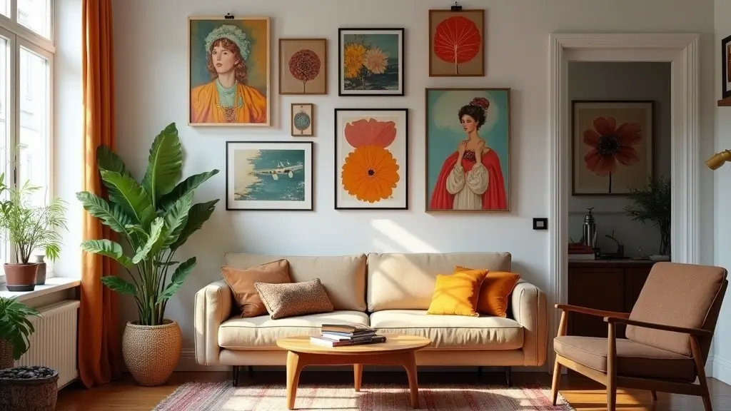 27 Living Room Art Ideas That Add Color and Personality
