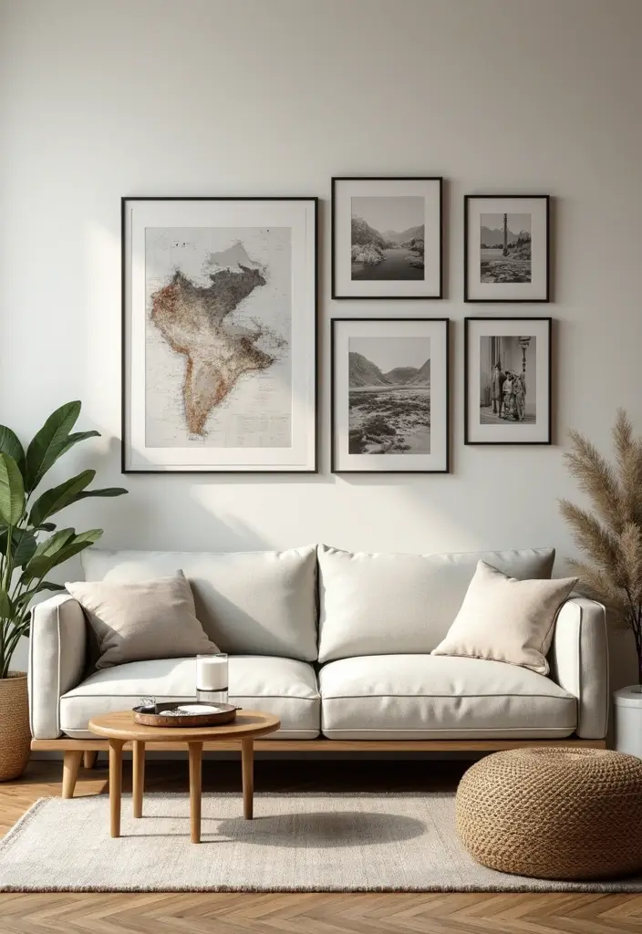 27 Modern Living Room Ideas That Are Sleek and Timeless - 23. Personalized Decor