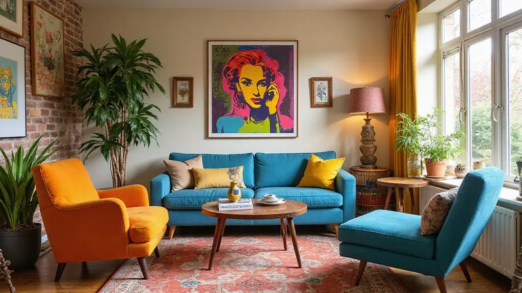 27 Modern Pop Art Living Room Ideas That Feel Bold and Expressive