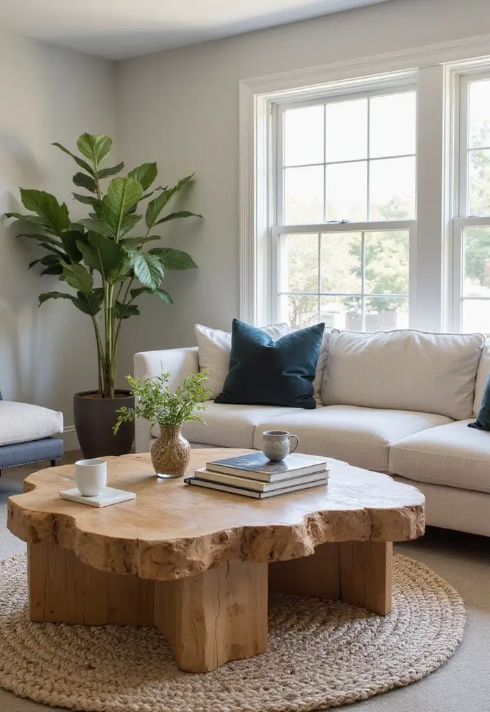 27 Round Living Room Ideas That Feel Unique and Creative - 27. Custom Round Furniture