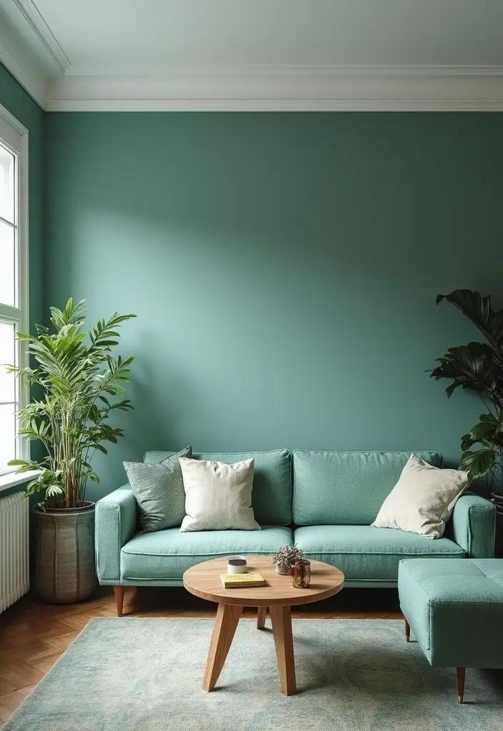 28 Blue Green Living Room Ideas That Feel Calm and Refreshing - 16. Multi-Functional Spaces