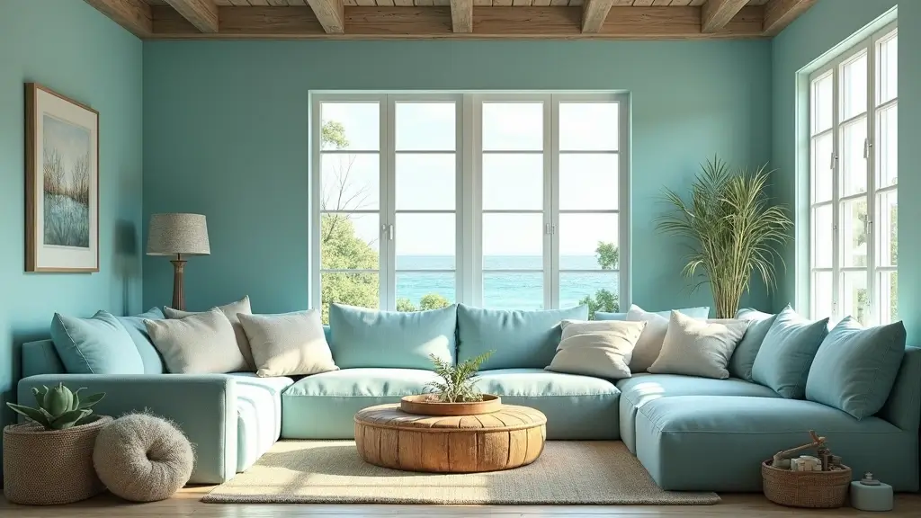 28 Blue Green Living Room Ideas That Feel Calm and Refreshing