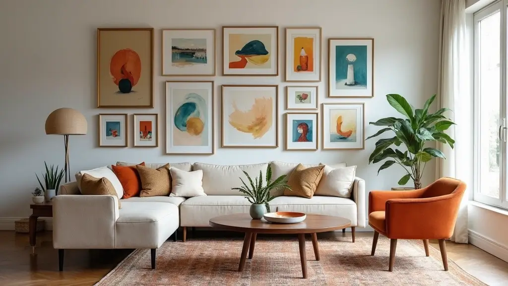 28 Gallery Living Room Ideas That Showcase Art Beautifully