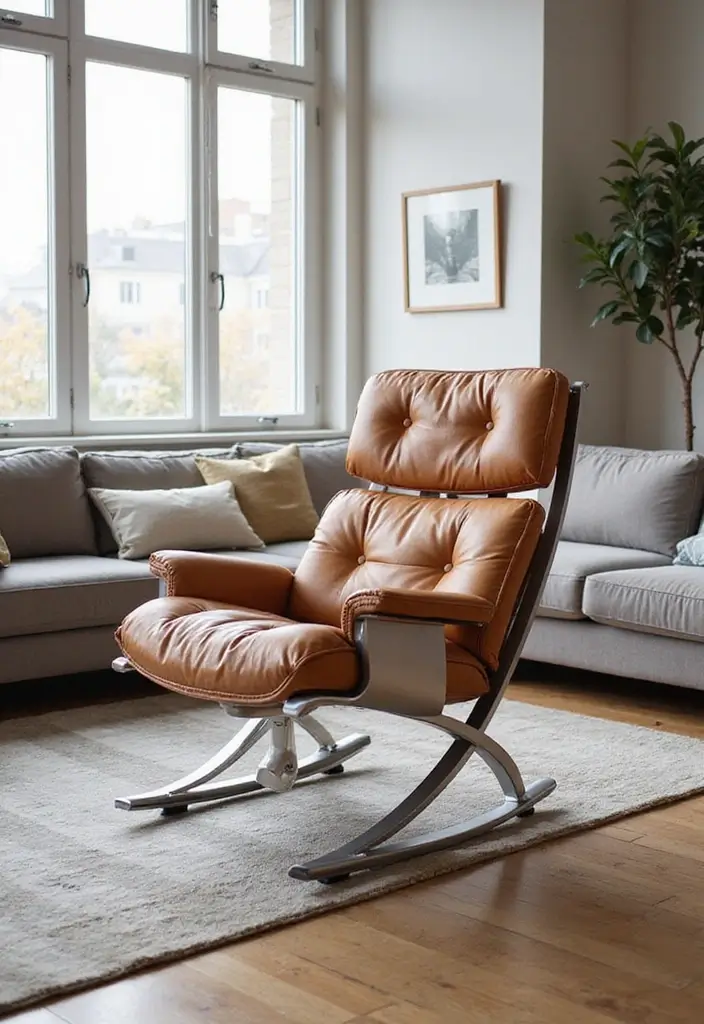 28 Living Room Accent Chairs Ideas That Add Style and Comfort - 21. Clip Chair