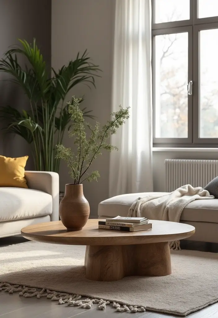 28 Living Room Mid Century Ideas That Feel Retro and Sophisticated - 24. Unique Coffee Tables