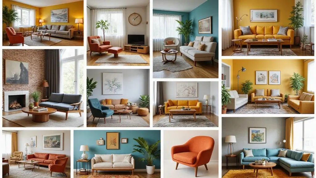 28 Living Room Mid Century Ideas That Feel Retro and Sophisticated