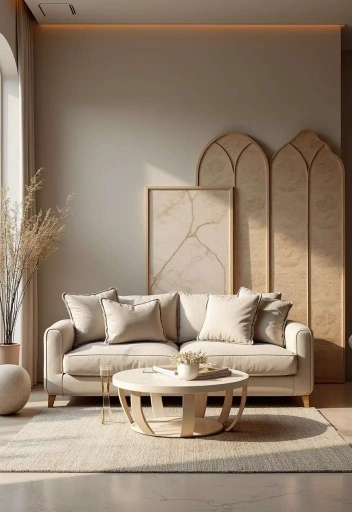 28 Living Room Partition Design Ideas That Create Open Flow - 6. Decorative Screens