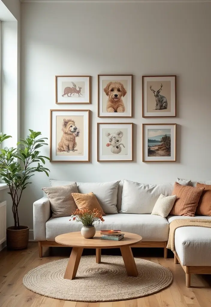 28 Quirky Living Room Ideas That Add Character and Fun - 23. DIY Art Projects