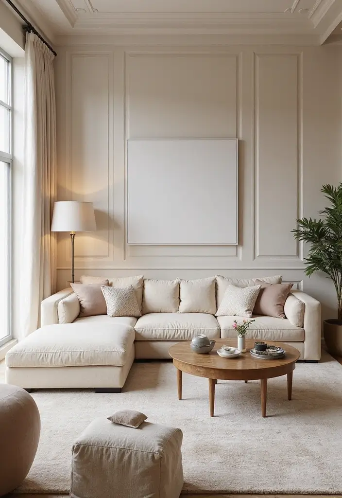 28 Royal Paint Wall Design for Living Room Ideas That Add Luxury - 18. Luxe Silk Finish