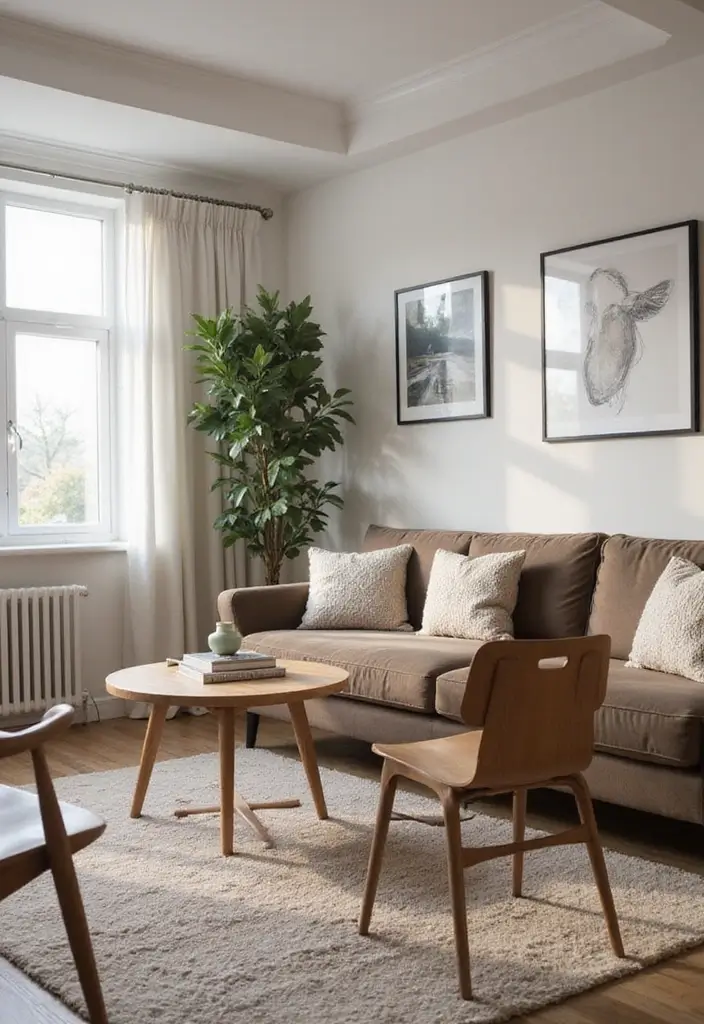 28 Storage Ideas for Living Room That Keep Things Organized - 17. Foldable Furniture