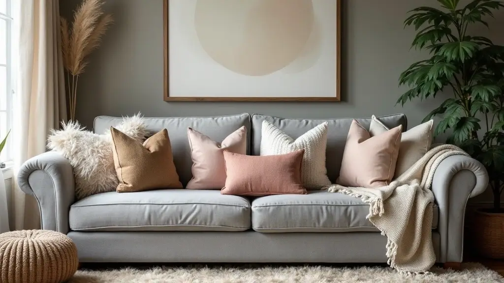 28 Throw Pillows Living Room Grey Couch Ideas That Add Texture