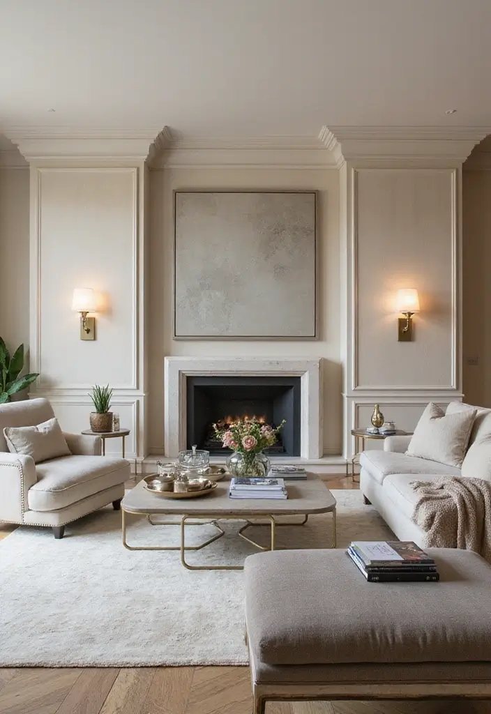 28 White Oak Living Room Ideas That Feel Warm and Natural - 16. Elegant White Oak Accents