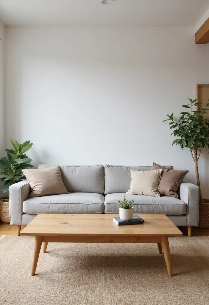 28 White Oak Living Room Ideas That Feel Warm and Natural - 23. Multi-Functional Spaces with White Oak