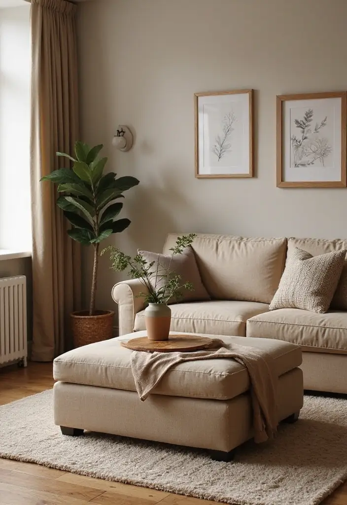 29 Coffee Corner Ideas in Living Room That Feel Cozy and Inviting - 15. Multi-Purpose Furniture