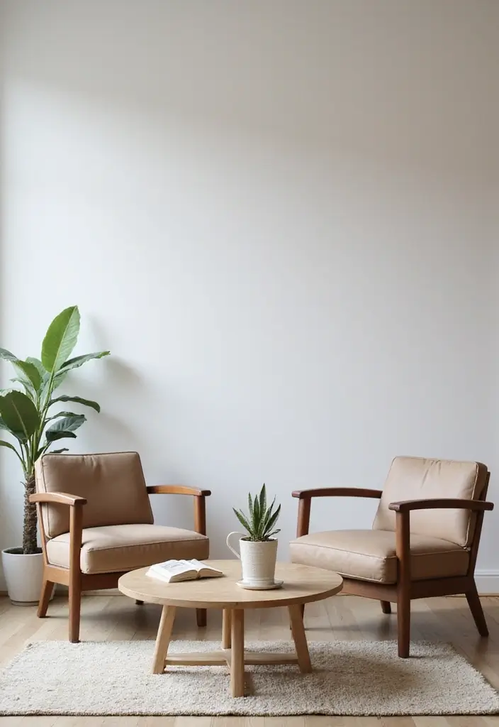 29 Coffee Corner Ideas in Living Room That Feel Cozy and Inviting - 26. Minimalist Designs