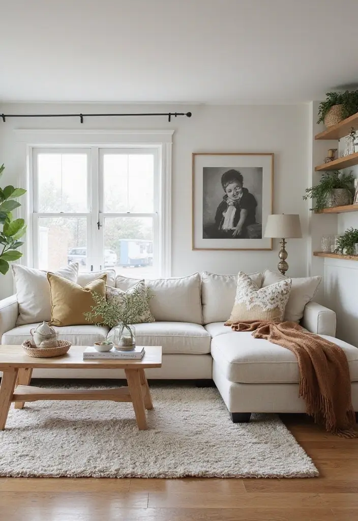 29 Living Room Esthetics Ideas That Feel Balanced and Beautiful - 29. Balance Between Style and Function