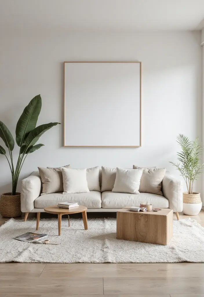 29 Living Room Esthetics Ideas That Feel Balanced and Beautiful - 5. Minimalist Furniture