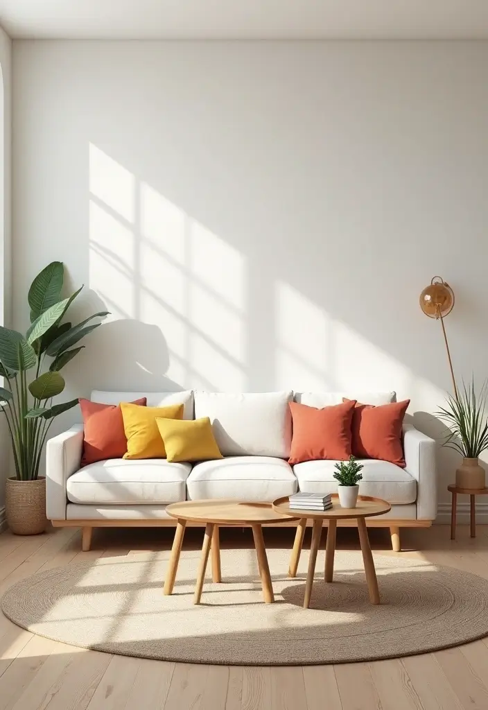 29 Sims Living Room Ideas That Feel Creative and Realistic - 2. Minimalist Scandinavian Style