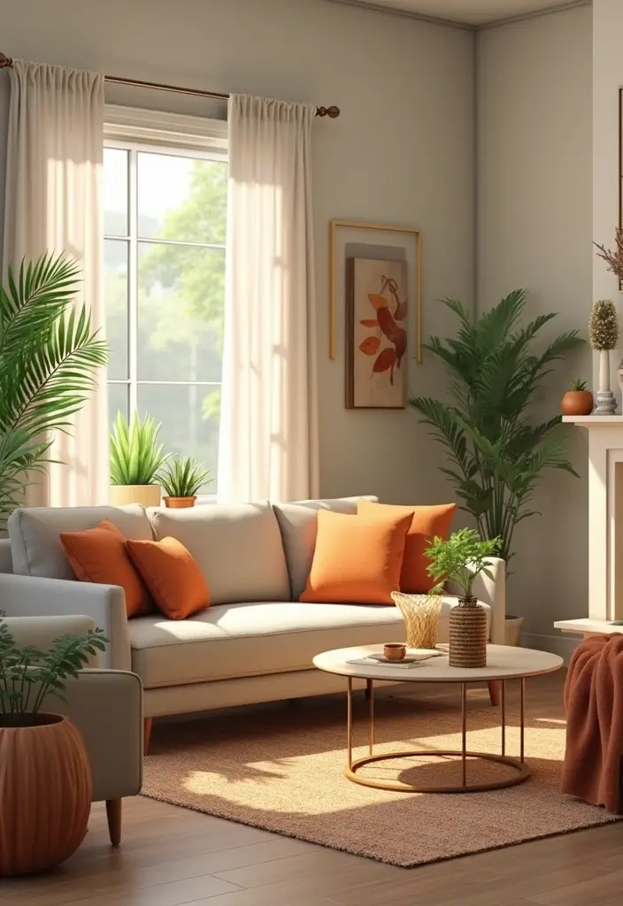 29 Sims Living Room Ideas That Feel Creative and Realistic - 23. Seasonal Decor for Fresh Looks