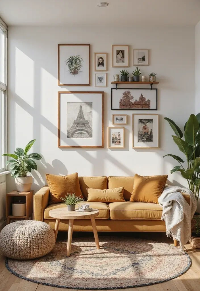 29 Sims Living Room Ideas That Feel Creative and Realistic - 29. Personalized Touches with DIY Decor