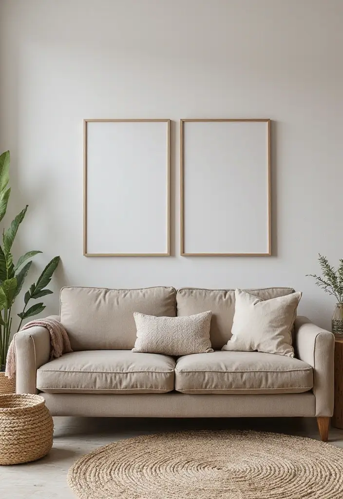 29 Taupe Sofa Living Room Ideas That Feel Soft and Neutral - 15. Warm and Welcoming Neutral Palette