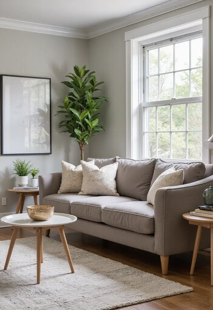 29 Taupe Sofa Living Room Ideas That Feel Soft and Neutral - 29. Final Flourishes