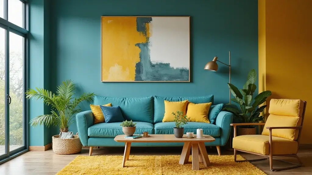 29 Teal and Mustard Living Room Ideas That Add Warmth and Contrast