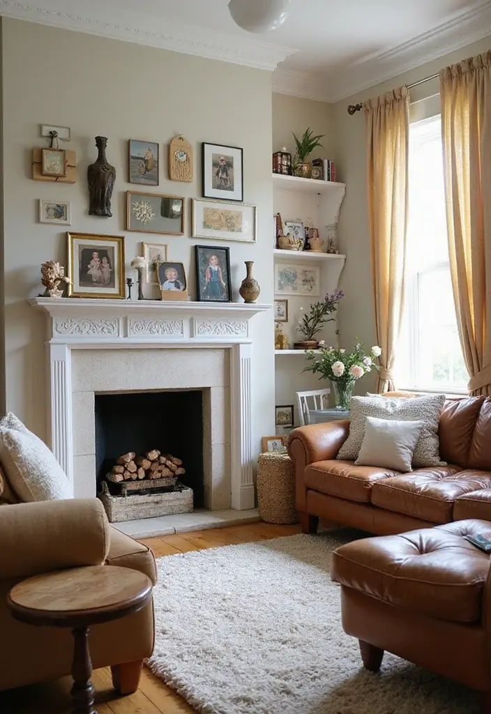 29 Western Living Room Decor Ideas That Feel Rustic and Cozy - 24. Personal Touches