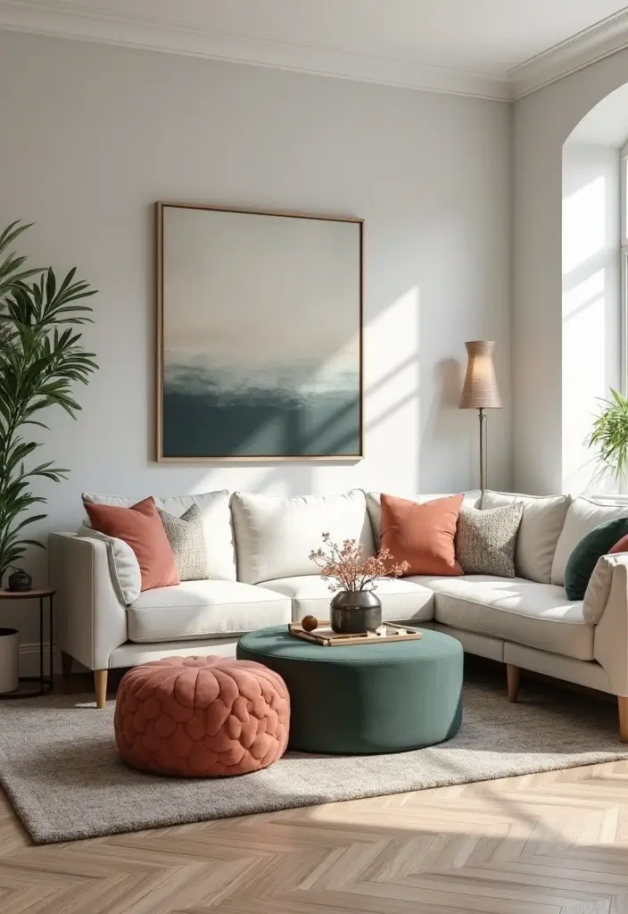 29 Western Living Room Decor Ideas That Feel Rustic and Cozy - 27. Accent Furniture