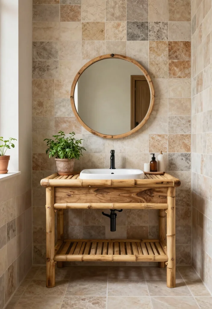 14 Bathroom Tile Ideas Inspired By Home Depot Styles - 11. Eco-Friendly Recycled Tiles 1