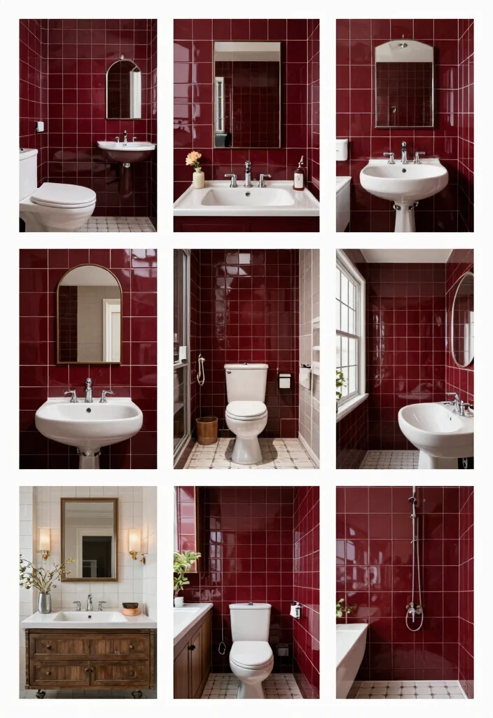 14 Burgundy Tile Bathroom Ideas With Rich Colour - Conclusion 1