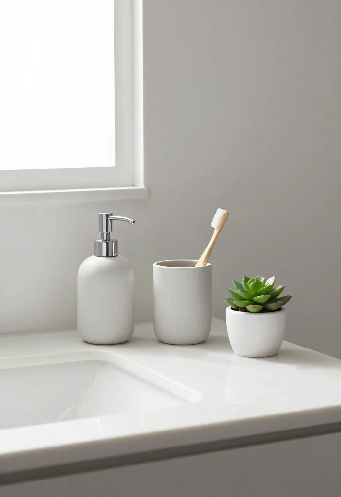 14 Ikea Bathroom Ideas For Simple Smart Design - 4. Minimalist Accessories That Shine 1