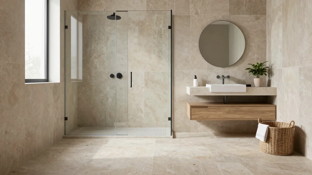 14 One Tile Bathroom Ideas For Minimalist Homes