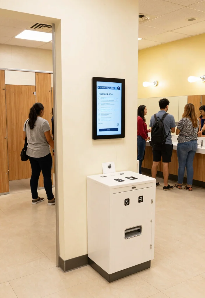 14 Public Bathroom Ideas With Better Layout - 14. Community Feedback Integration 1