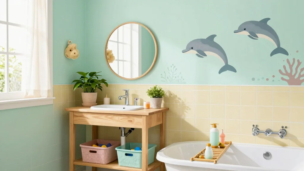 14 Unisex Kids Bathroom Ideas For Easy Shared Use