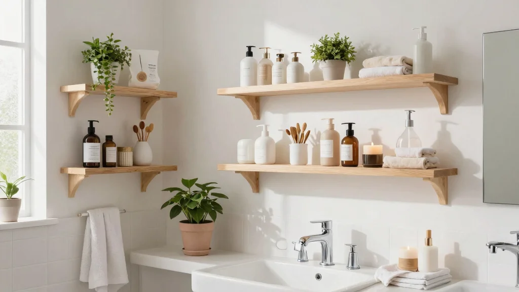 15 Bathroom Vanity Shelf Ideas For Smart Storage