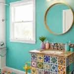 15 Colorful Bathroom Ideas That Feel Bright And Fun