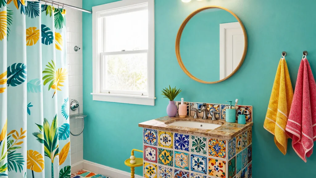 15 Colorful Bathroom Ideas That Feel Bright And Fun