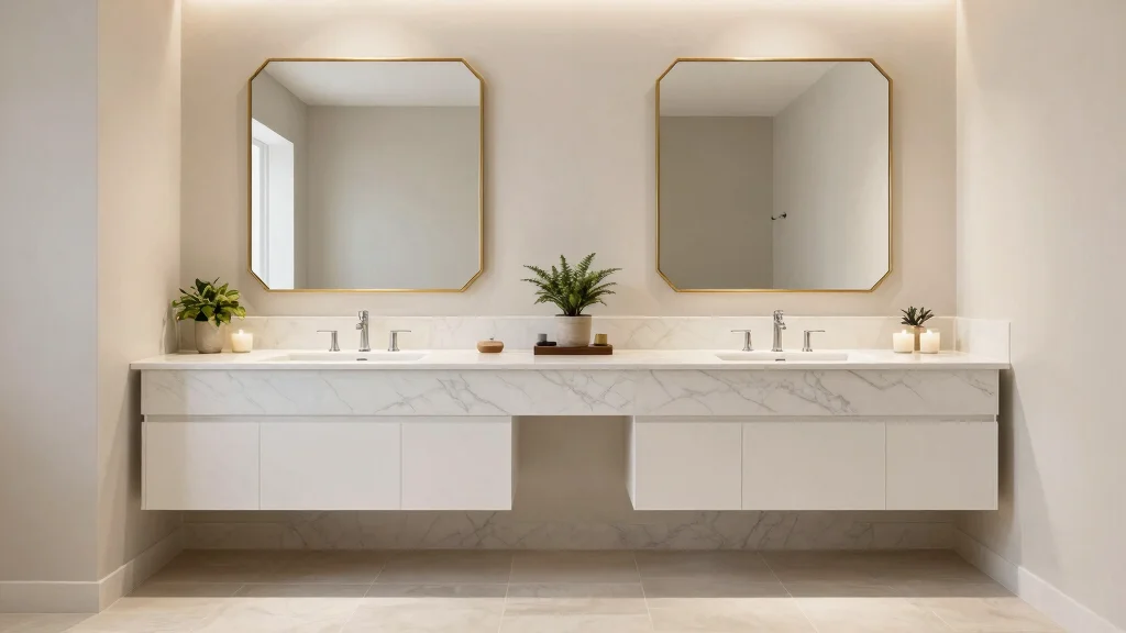 15 Double Vanity Bathroom Ideas For Shared Comfort