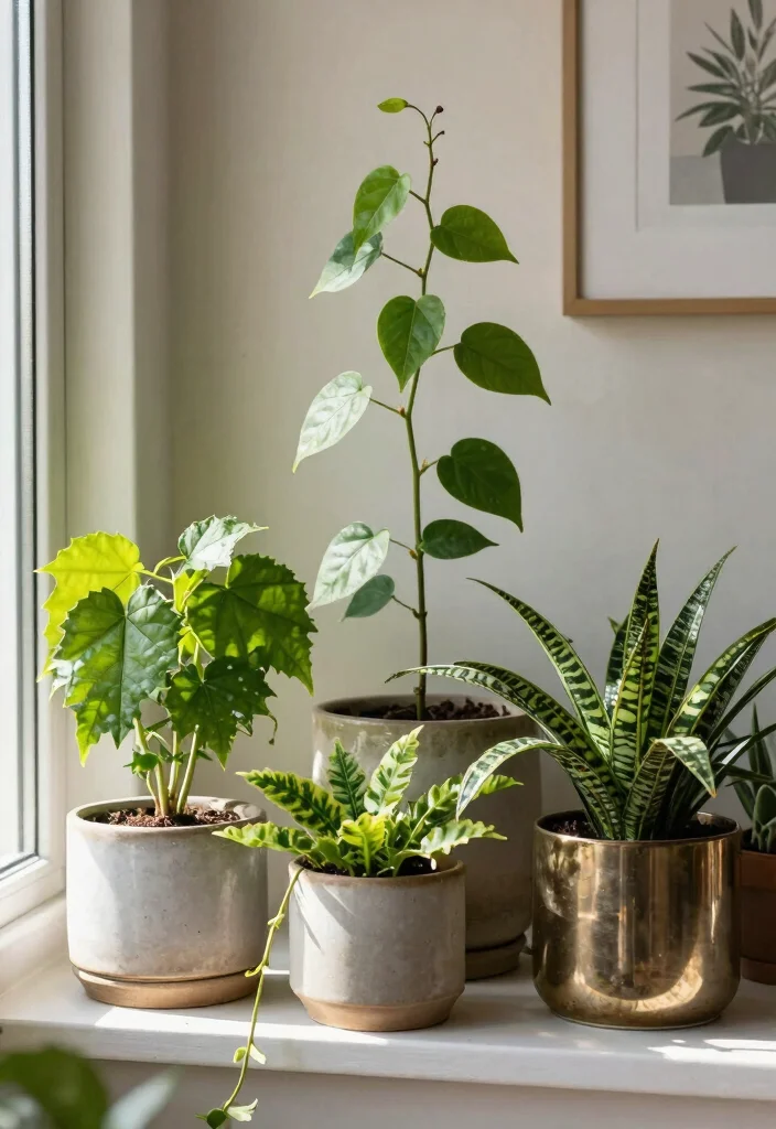 15 Green Vines Bedroom Decor Ideas Fresh Botanical Vibes - 1. Trailing Vines in Planters 1