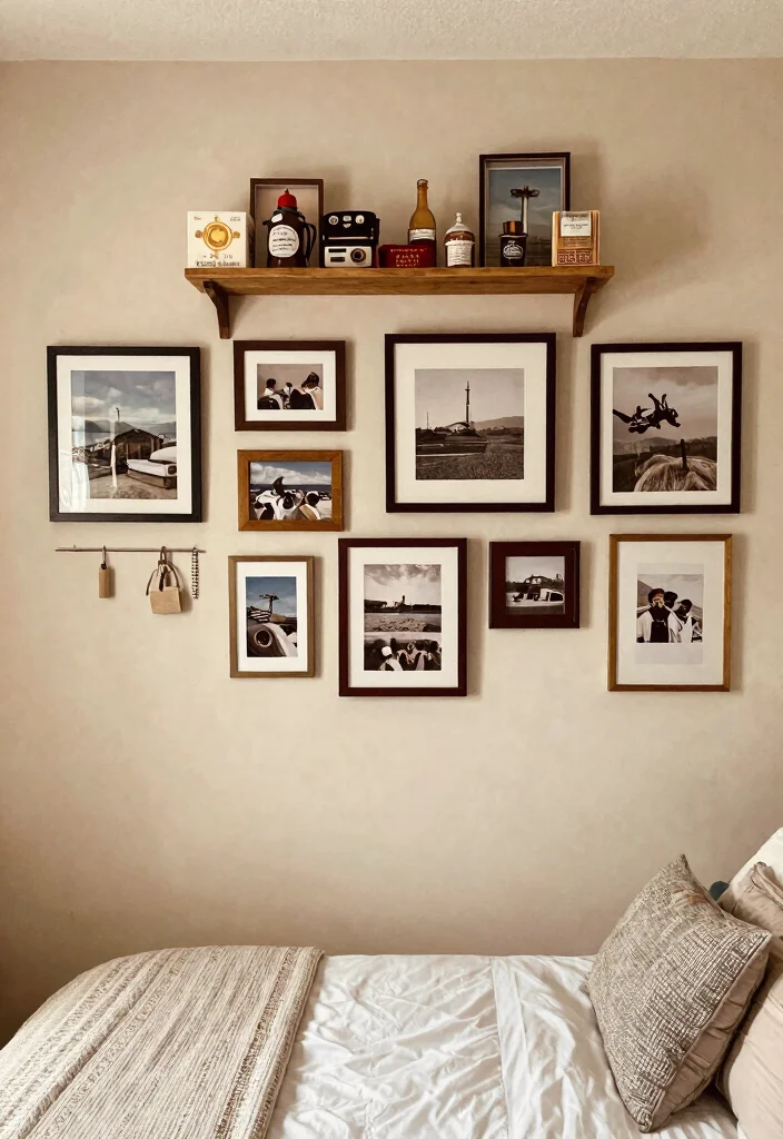 15 Medium Size Bedroom Ideas: Balanced Comfortable Layouts - 14. Infusing Personal Sentiments 1