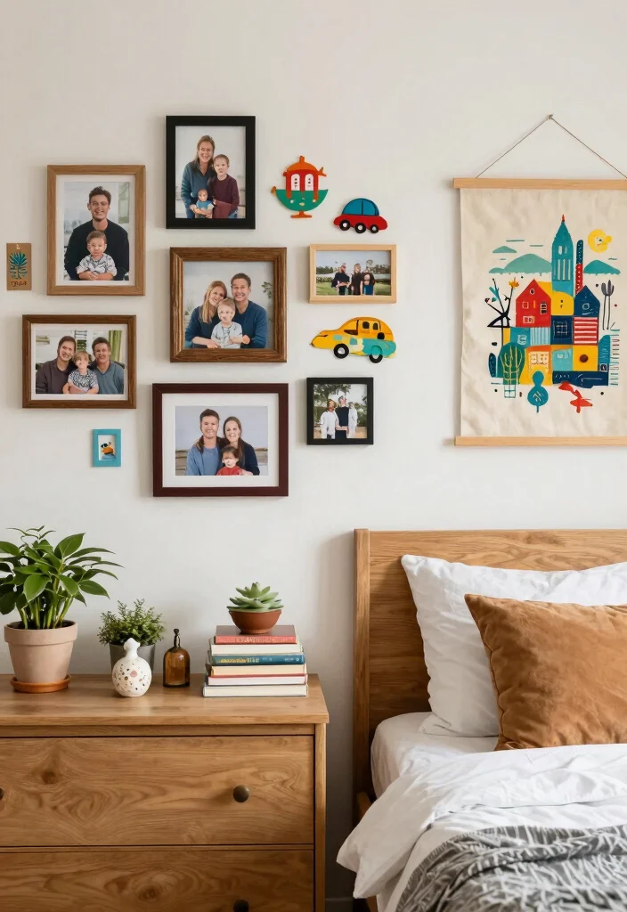 15 Medium Size Bedroom Ideas: Balanced Comfortable Layouts - 6. Personalized Decorative Elements 1