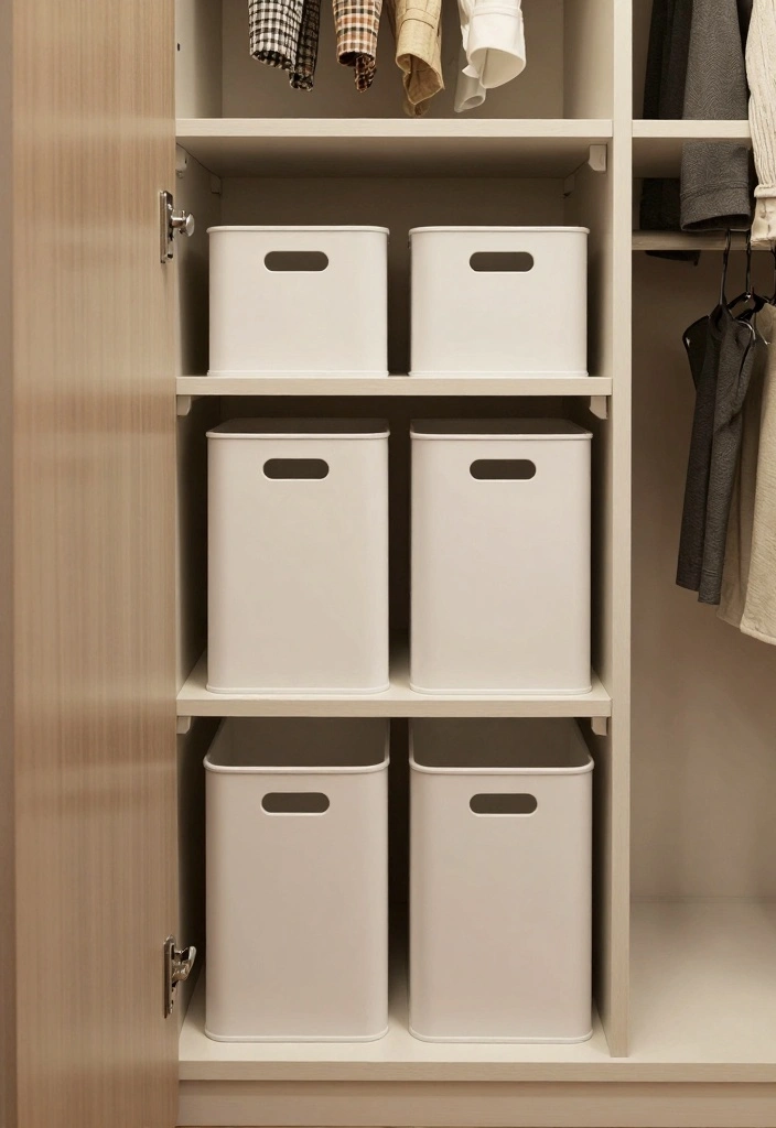 15 Small Bedroom Closet Design Ideas: Compact and Stylish - 6. Hidden Storage Solutions 1