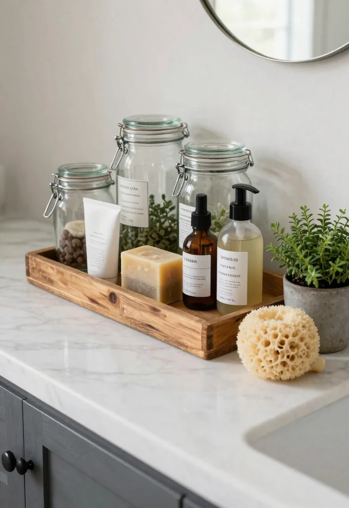 16 Barn Bathroom Ideas With Country Rustic Mood - 11. Farm-Inspired Toiletries 1