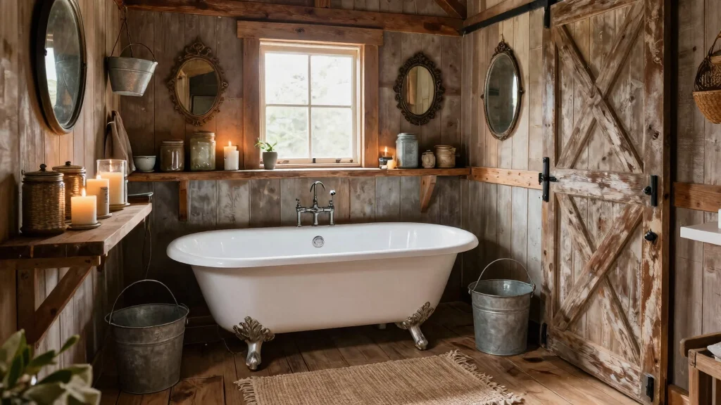 16 Barn Bathroom Ideas With Country Rustic Mood