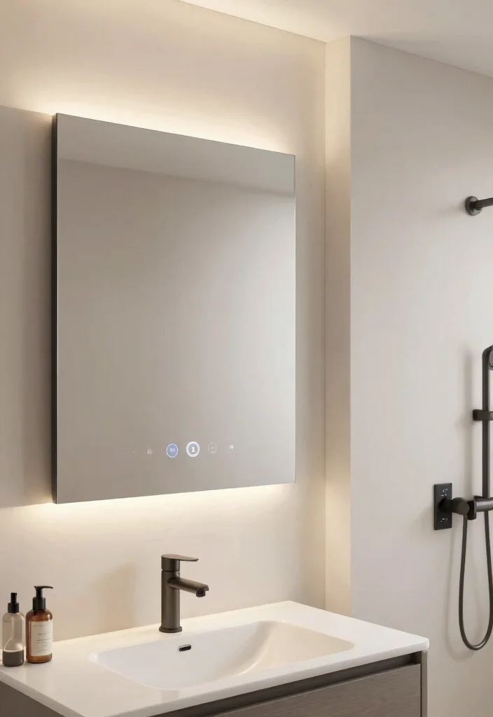 16 Bathroom Staging Ideas That Impress Buyers - 11. Incorporate Smart Technology 1